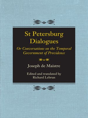cover image of St Petersburg Dialogues
